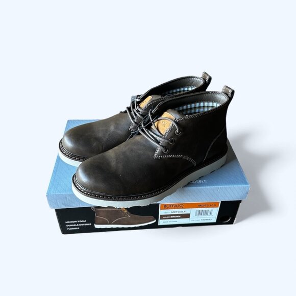 Buffalo by David Bitton Metcalf Men’s Casual Chukka Boot Brown Size 10.5 - Picture 4 of 6